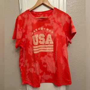 USA tie dye tee Sonoma XXL